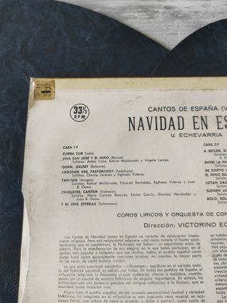 VINILO. CANTOS DE ESPAÑA