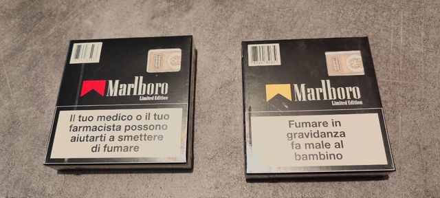 Pacchetti Marlboro limited edition