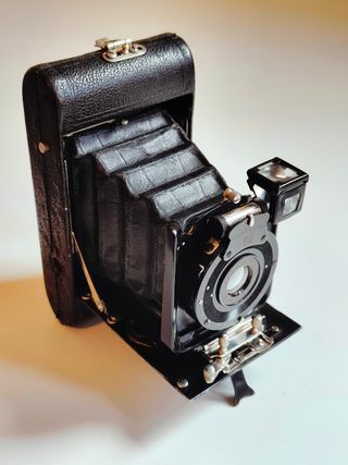 H. Ernemann Bob I Nº 351965, Alemania 1910 + funda