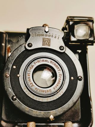 H. Ernemann Bob I Nº 351965, Alemania 1910 + funda