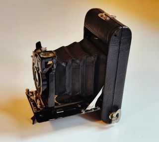 H. Ernemann Bob I Nº 351965, Alemania 1910 + funda