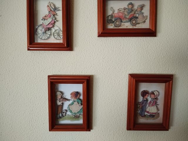 Cuadros infantiles tridimensionales