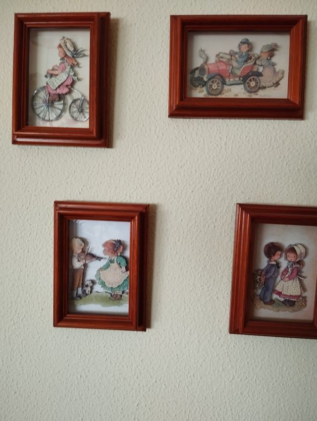 Cuadros infantiles tridimensionales