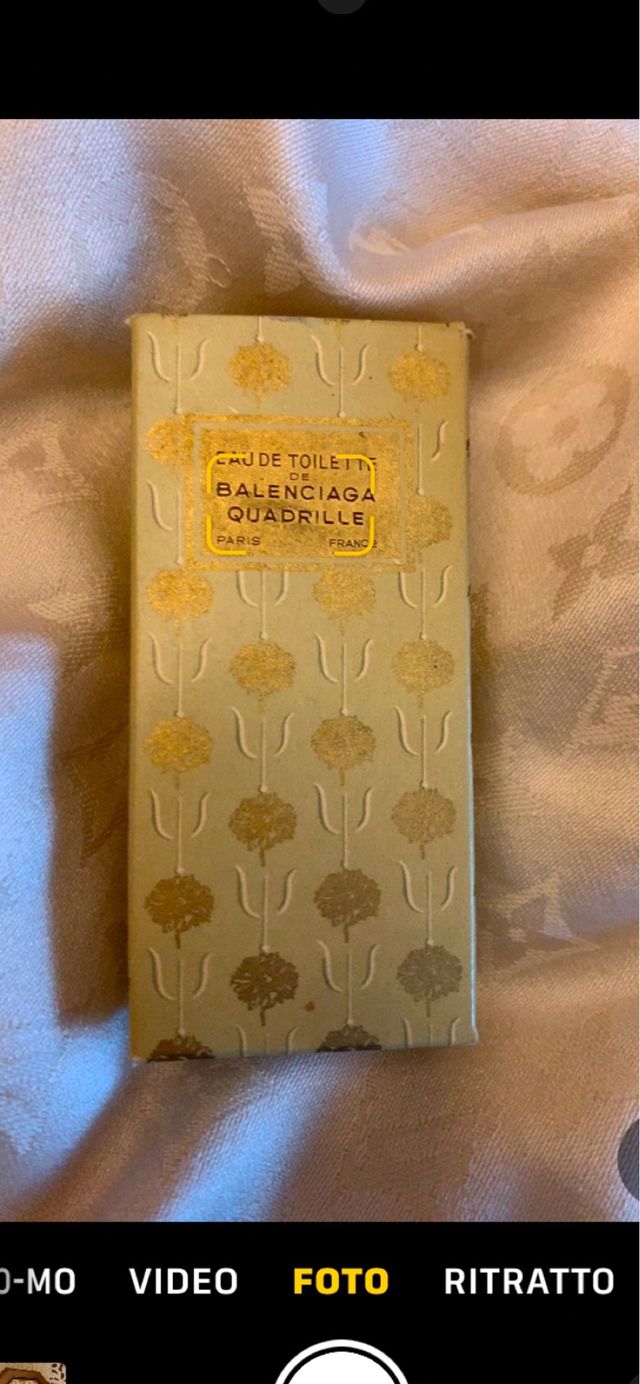 Rarissimo profumo Quadrille Balenciaga anni 50