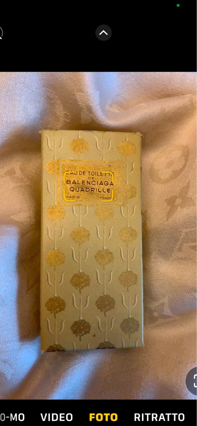Rarissimo profumo Quadrille Balenciaga anni 50