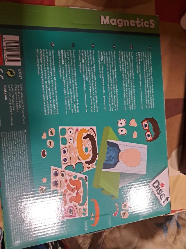JUEGO MAGNETICO CARA DISET NUEVO