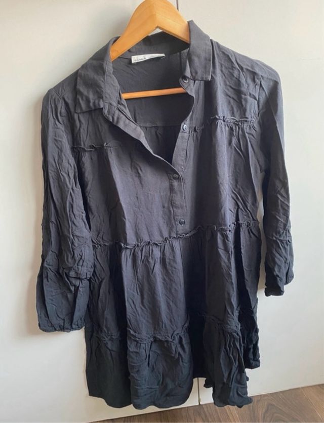 Vestido negro Pull and Bear S