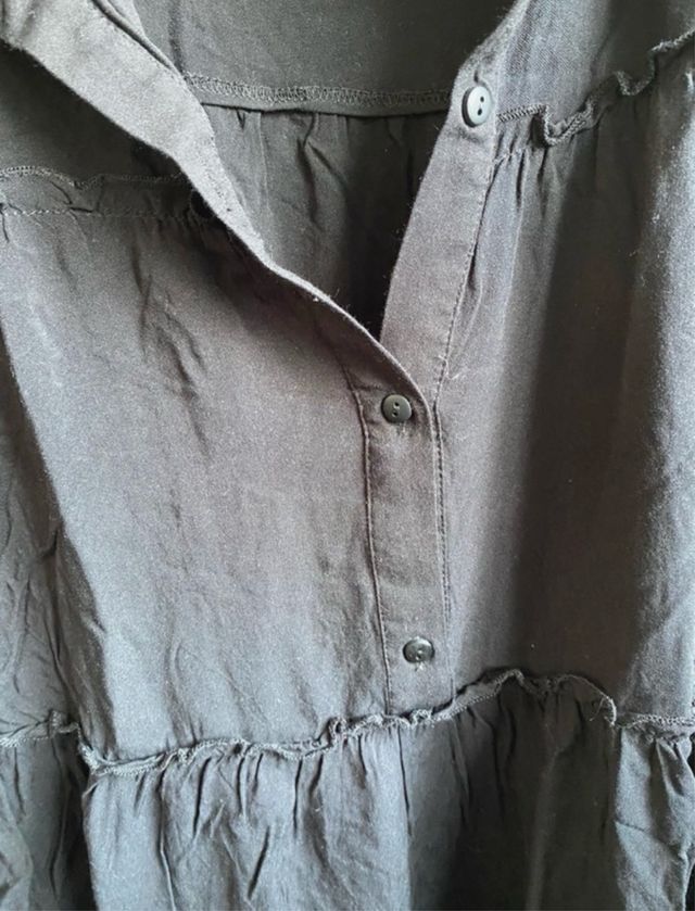 Vestido negro Pull and Bear S