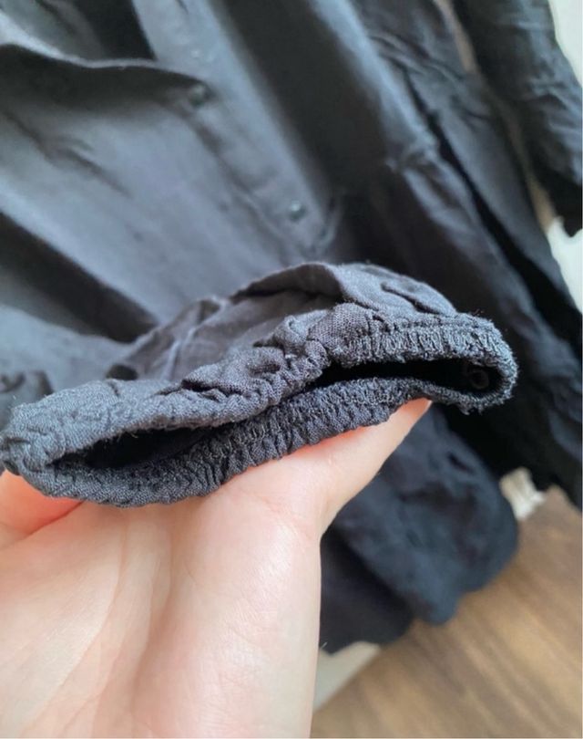 Vestido negro Pull and Bear S