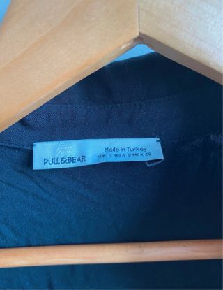 Vestido negro Pull and Bear S