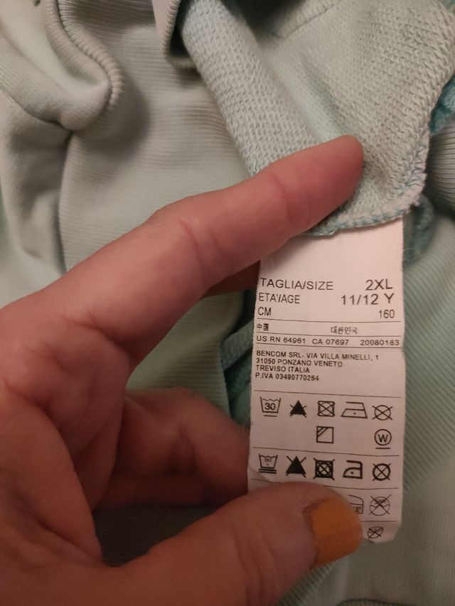 Sudadera Benetton  11-12 años