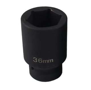 ✅ Llave vaso de 6 caras 36mm de impacto para 1/2”