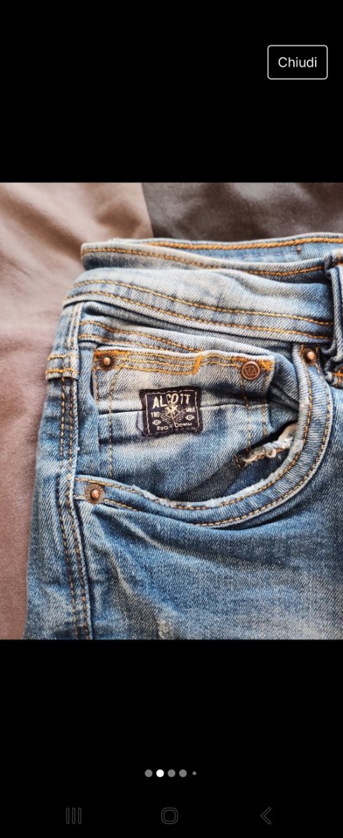 Jeans skinny alcoot