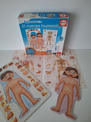 Juguete cuerpo humano Educa