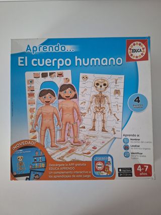 Juguete cuerpo humano Educa