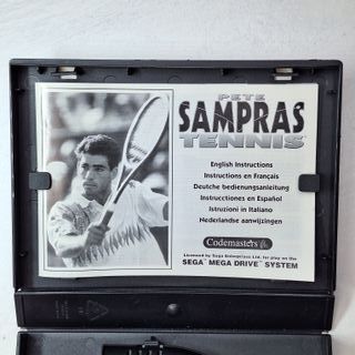 Juego Pete Sampras Tennis Sega Mega Drive