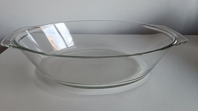 Fuente horno cristal Pirex