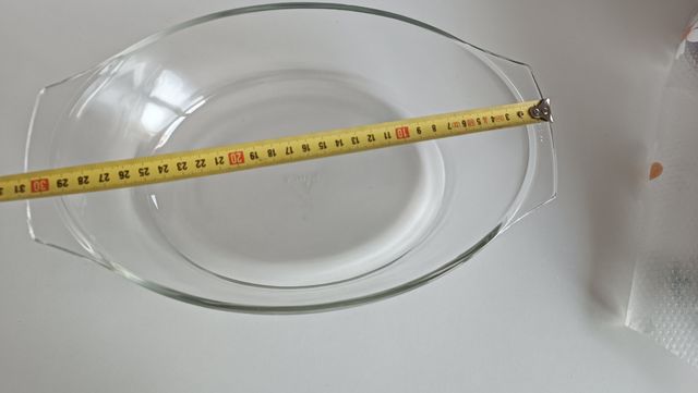 Fuente horno cristal Pirex