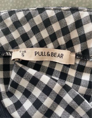 Mini falda vichy Pull & Bear (S)