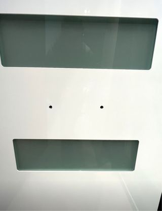 Panel de puerta de aluminio sin marco