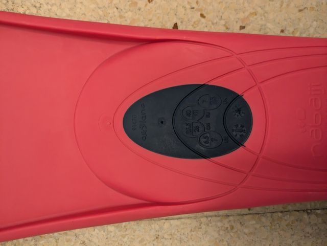 Aletas para natación