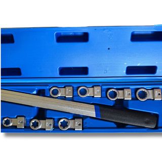 ✅️ Llave curva para tensar correas de distribucion