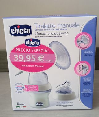 Sacaleches manual Chicco
