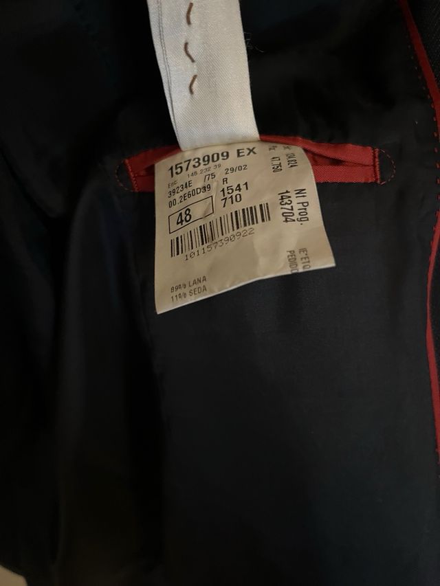 Traje chaqueta y pantalon Massimo dutti