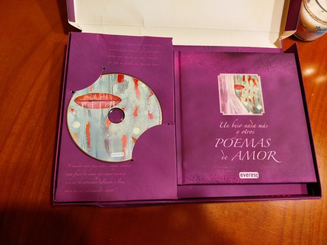 Un beso nada más y otros poemas de amor: Un libro y un CD para escuchar, soñar y enamorarte (Spanish Edition)