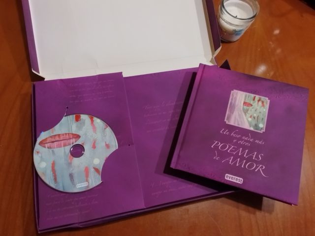 Un beso nada más y otros poemas de amor: Un libro y un CD para escuchar, soñar y enamorarte (Spanish Edition)