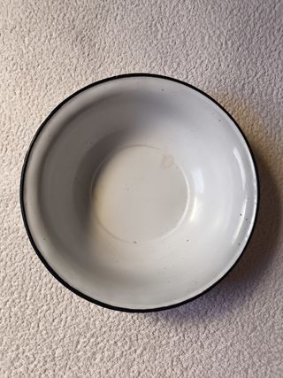 ANTIGUA JOFAINA + PALANGANA CERAMICA ESMALTADA