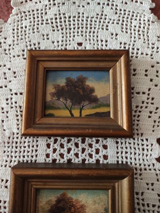 Cuadros al óleo antiguos