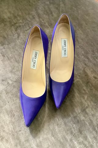 Salones morados de Jimmy Choo talla 38EU