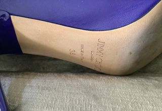 Salones morados de Jimmy Choo talla 38EU