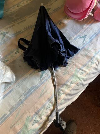 sombrilla carrito bebe