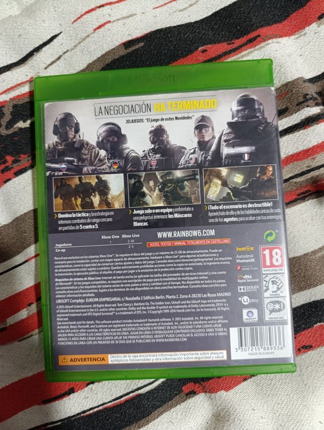 Tom Clancy's Rainbow Six Siege Xbox One