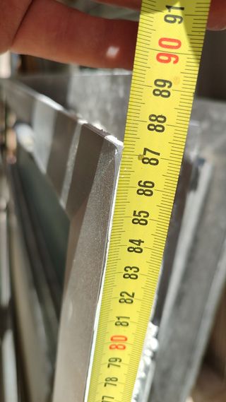 Puerta abatible aluminio