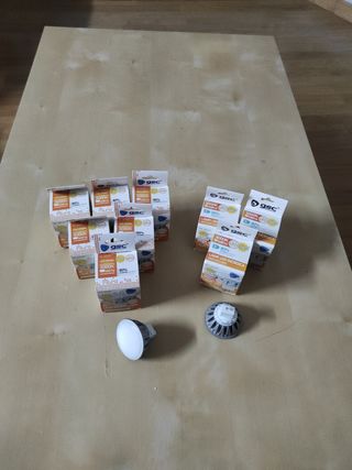LOTE LAMPARAS LED DICROICAS