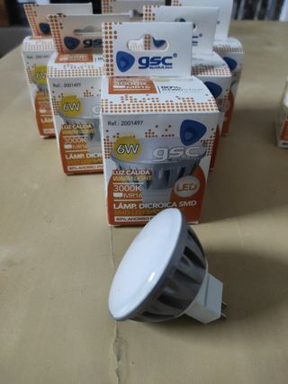LOTE LAMPARAS LED DICROICAS