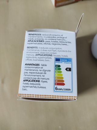 LOTE LAMPARAS LED DICROICAS