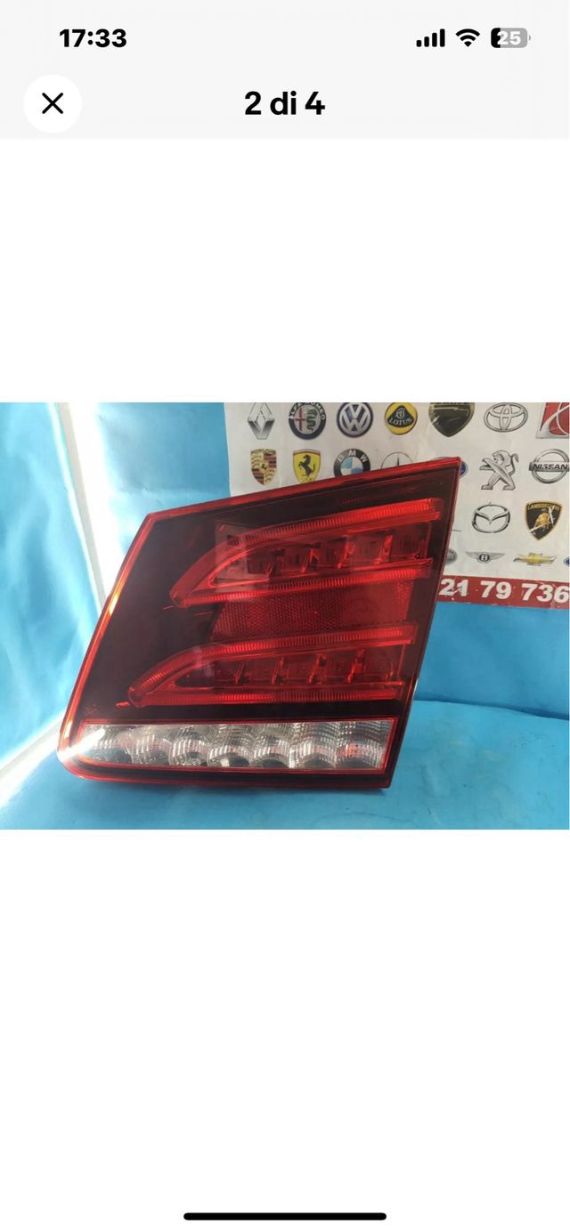 FANALE POSTERIORE DESTRO PORTELLONE CLASSE E. 2013