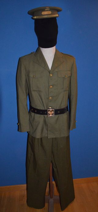 Uniforme de Sargento Militar Epoca Franco