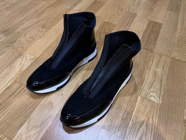 Botines Unisa negros, talla 39