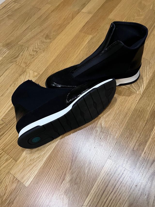 Botines Unisa negros, talla 39