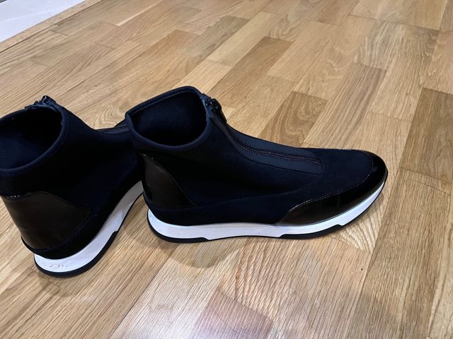 Botines Unisa negros, talla 39