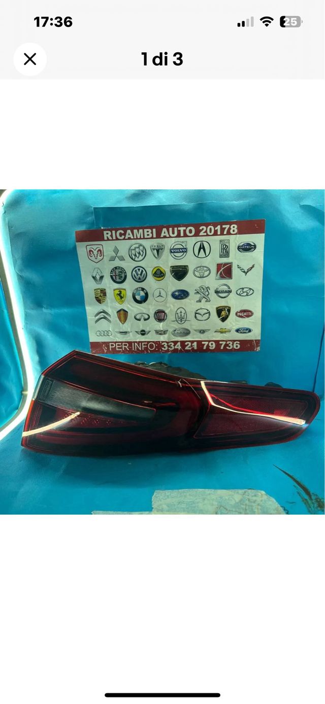 FANALE POSTERIORE DESTRO ALFA STELVIO
