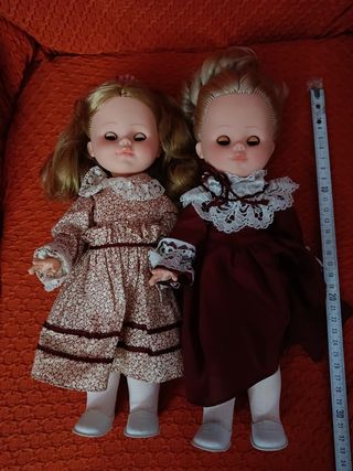 Vintage coppia di bambole Zanini Zambelli anni 70/