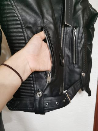 Chaqueta de cuero 2 tallas M y XL