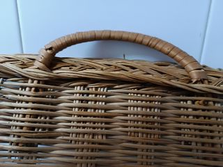 BANDEJA TRABAJADA DE MIMBRE