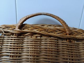 BANDEJA TRABAJADA DE MIMBRE